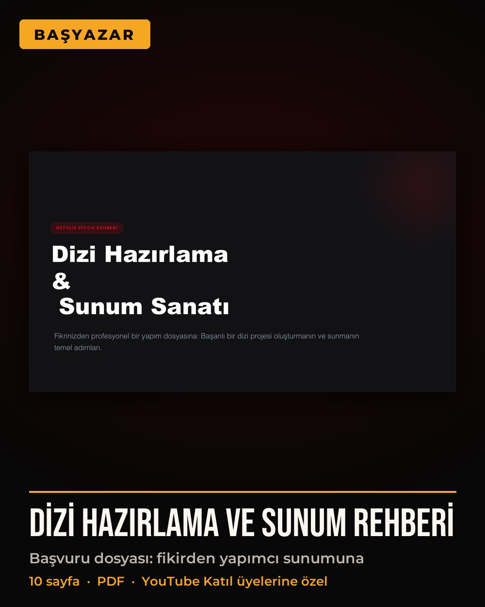 Dizi Hazırlama ve Sunum Rehberi kapağı